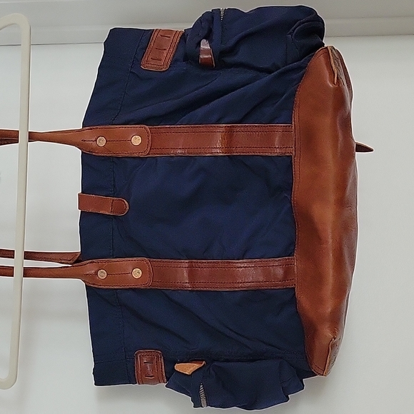 GORGEOUS  VINTAGE POLO RALPH LAUREN LARGE SHOULDER BAG - Picture 5 of 16